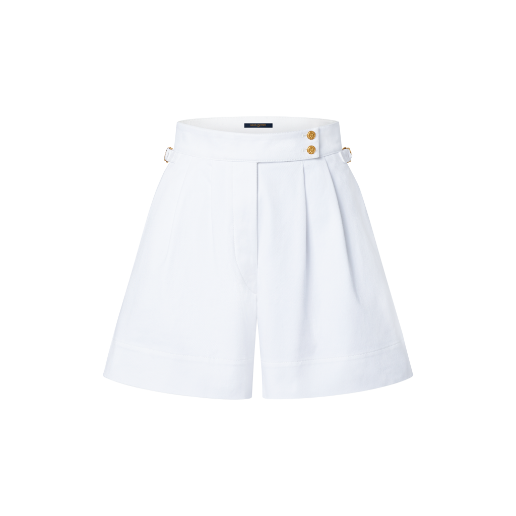 Louis Vuitton Tapered Wide-Leg Shorts